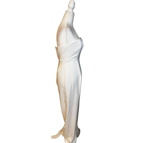 Lovers and Friends Cambri Jumpsuit in Ivory White XX-Small New Womens - Picture 6 of 9